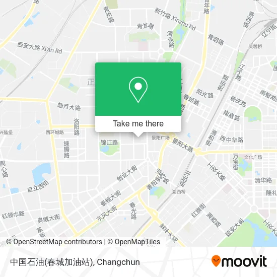 中国石油(春城加油站) map