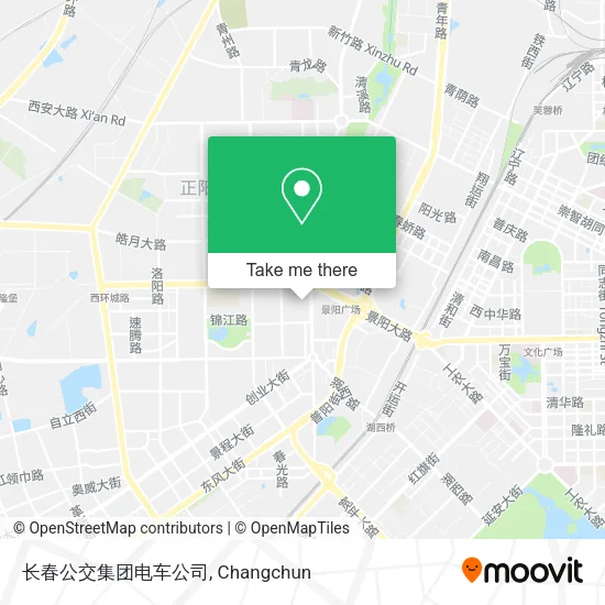 长春公交集团电车公司 map