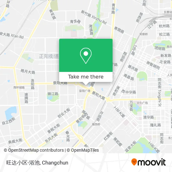 旺达小区-浴池 map