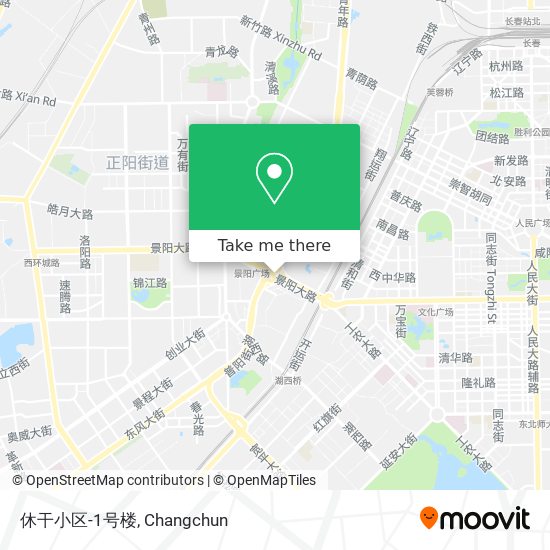 休干小区-1号楼 map