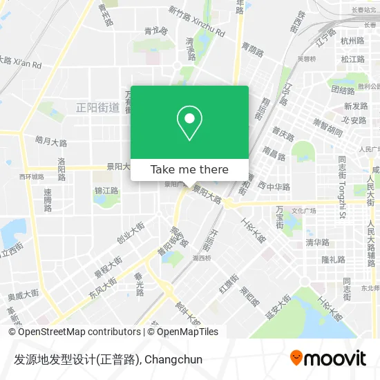 发源地发型设计(正普路) map