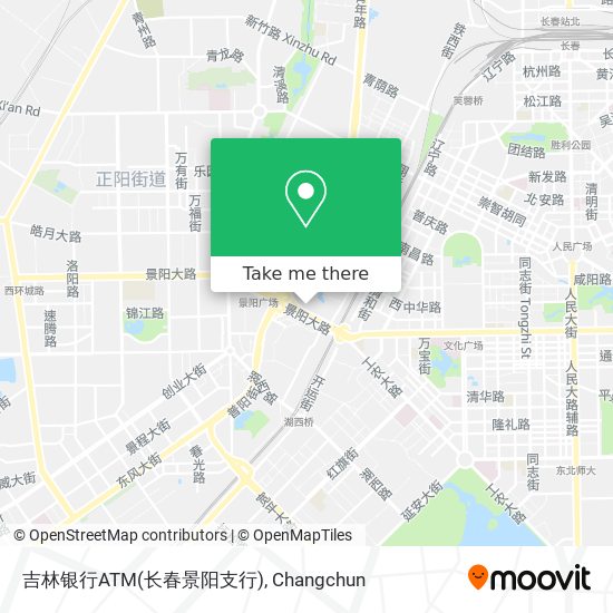 吉林银行ATM(长春景阳支行) map
