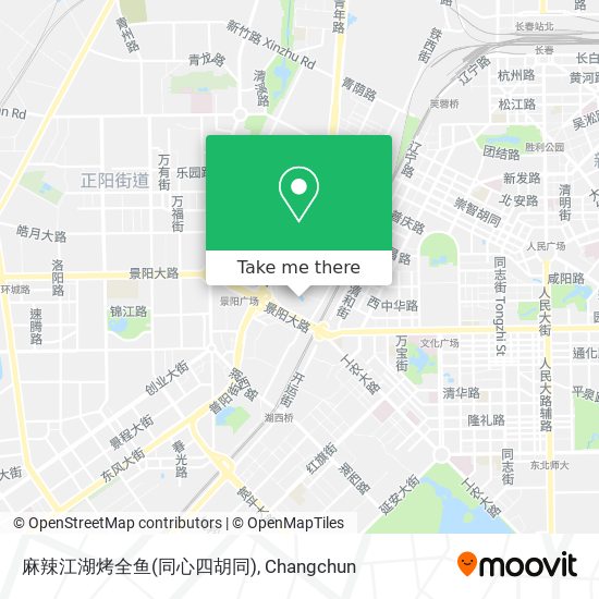 麻辣江湖烤全鱼(同心四胡同) map