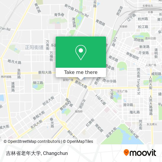 吉林省老年大学 map