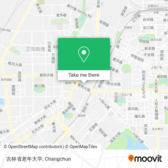 吉林省老年大学 map