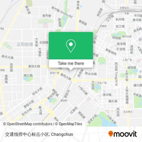 交通指挥中心标点小区 map