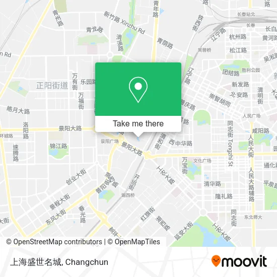 上海盛世名城 map