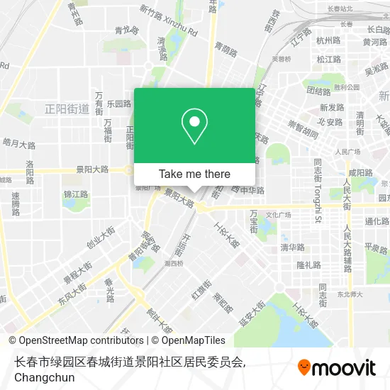 长春市绿园区春城街道景阳社区居民委员会 map