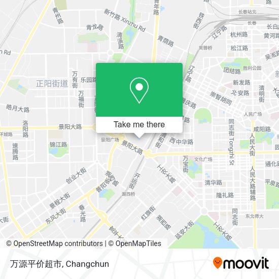 万源平价超市 map