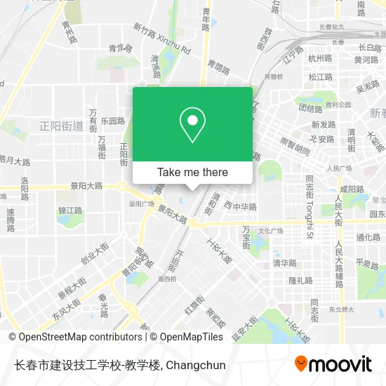 长春市建设技工学校-教学楼 map