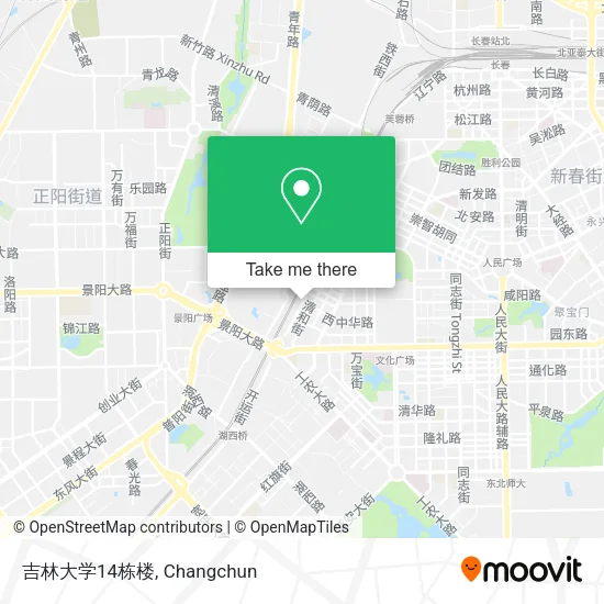 吉林大学14栋楼 map