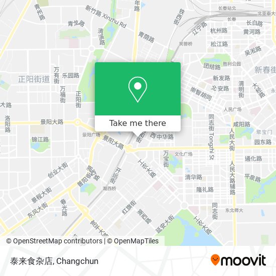 泰来食杂店 map