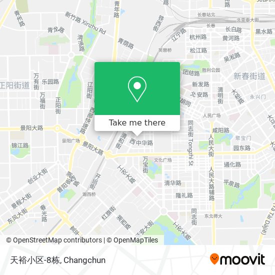 天裕小区-8栋 map