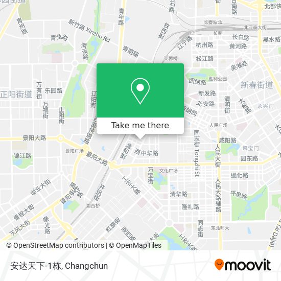 安达天下-1栋 map