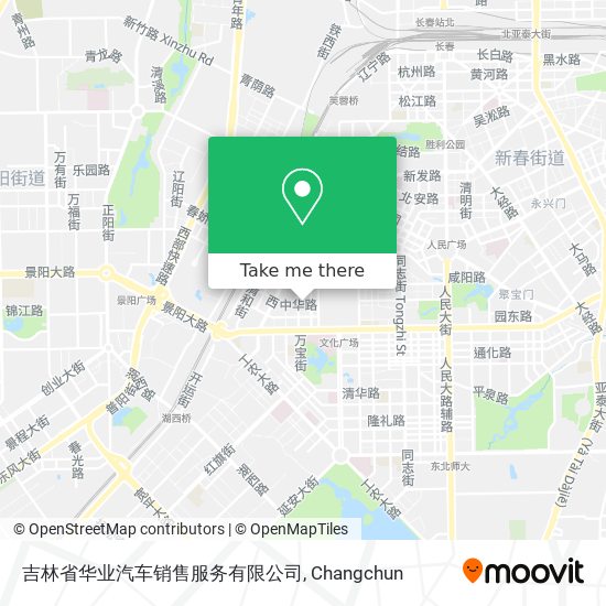 吉林省华业汽车销售服务有限公司 map