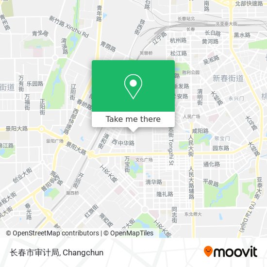 长春市审计局 map