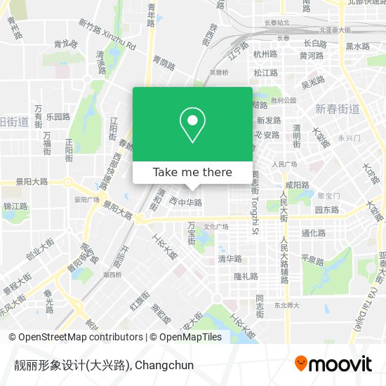靓丽形象设计(大兴路) map