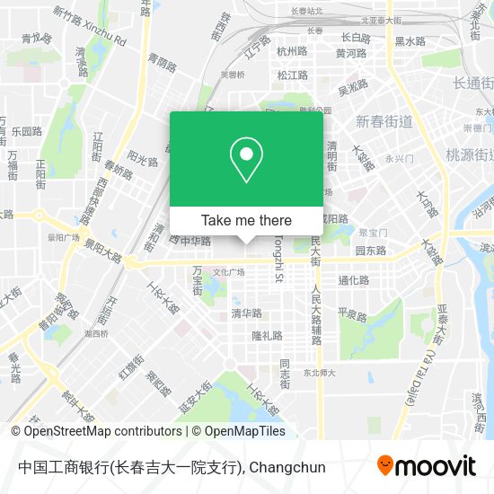 中国工商银行(长春吉大一院支行) map