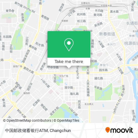 中国邮政储蓄银行ATM map