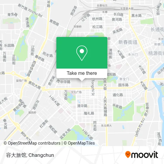 容大旅馆 map