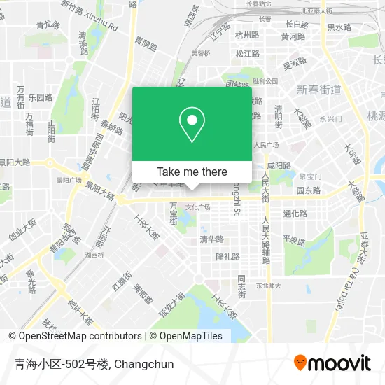 青海小区-502号楼 map