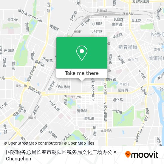 国家税务总局长春市朝阳区税务局文化广场办公区 map