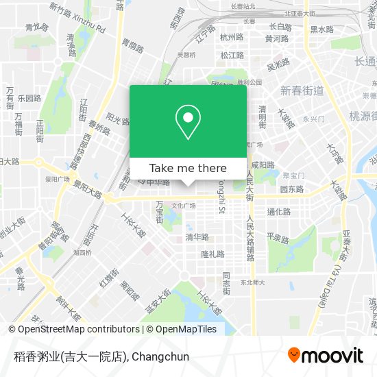 稻香粥业(吉大一院店) map