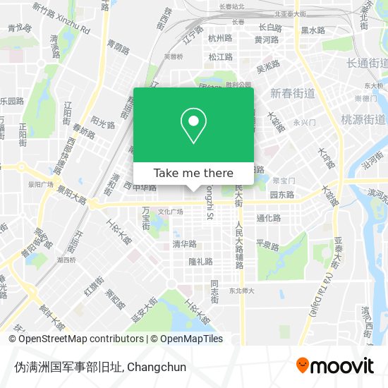 伪满洲国军事部旧址 map