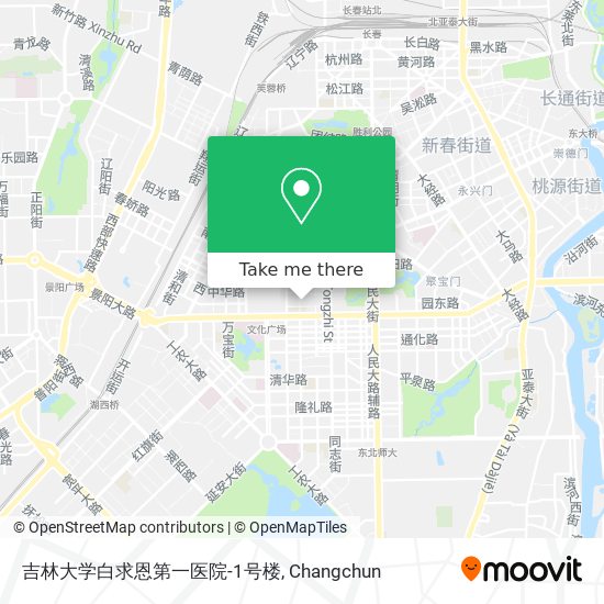 吉林大学白求恩第一医院-1号楼 map