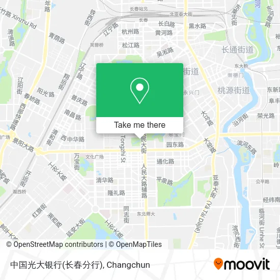 中国光大银行(长春分行) map