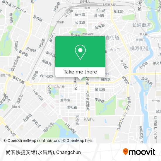 尚客快捷宾馆(永昌路) map