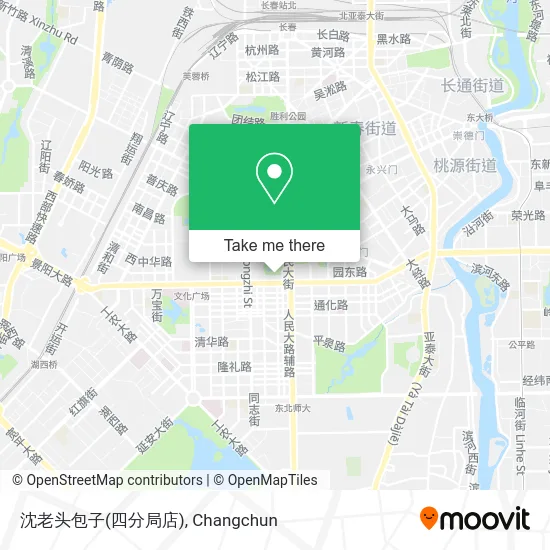 沈老头包子(四分局店) map