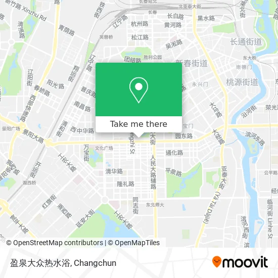 盈泉大众热水浴 map