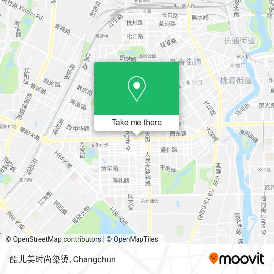 酷儿美时尚染烫 map