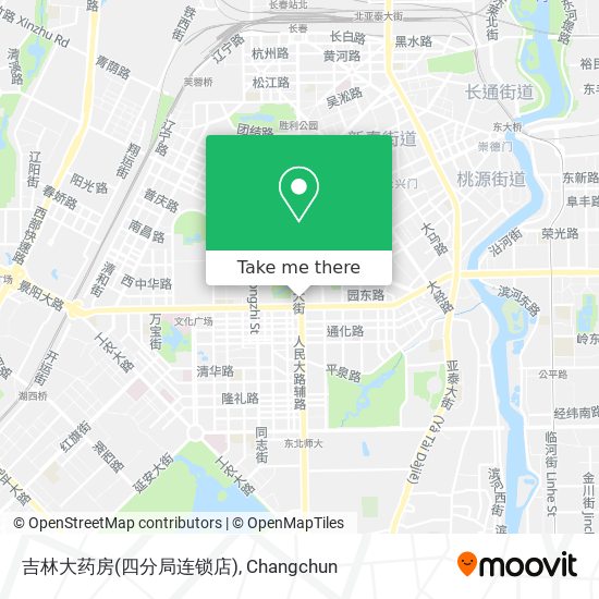 吉林大药房(四分局连锁店) map