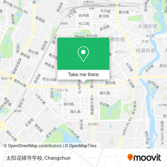 太阳花辅导学校 map