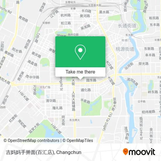 吉妈妈手擀面(百汇店) map