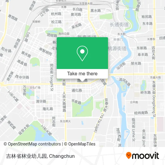 吉林省林业幼儿园 map
