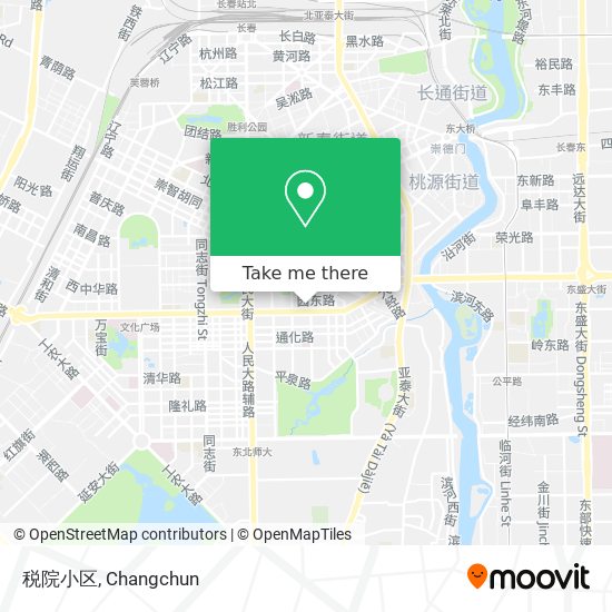 税院小区 map