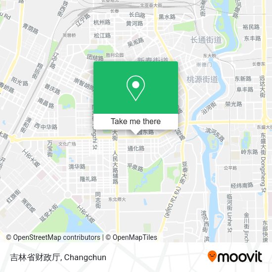 吉林省财政厅 map