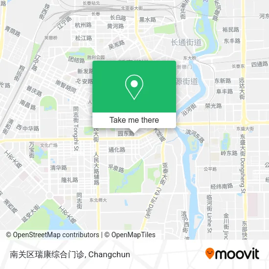 南关区瑞康综合门诊 map
