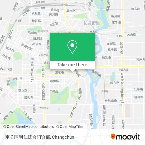 南关区明仁综合门诊部 map