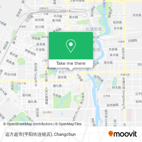 远方超市(平阳街连锁店) map