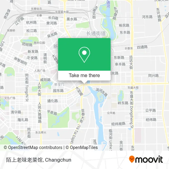 陌上老味老菜馆 map