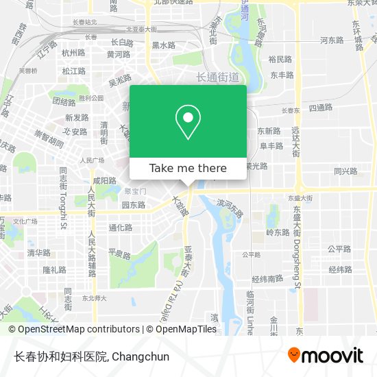 长春协和妇科医院 map