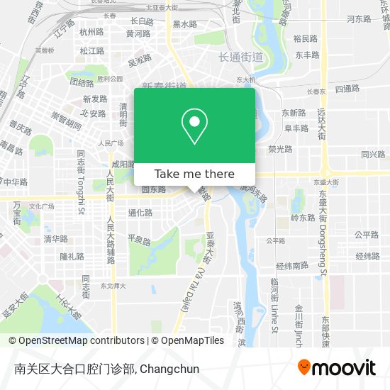 南关区大合口腔门诊部 map