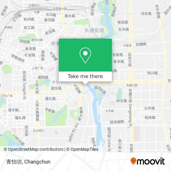 青怡坊 map