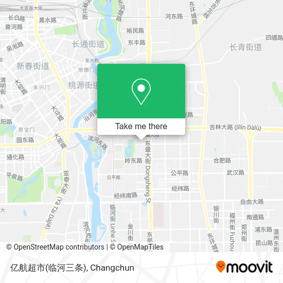 亿航超市(临河三条) map