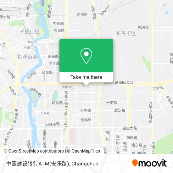 中国建设银行ATM(安乐路) map