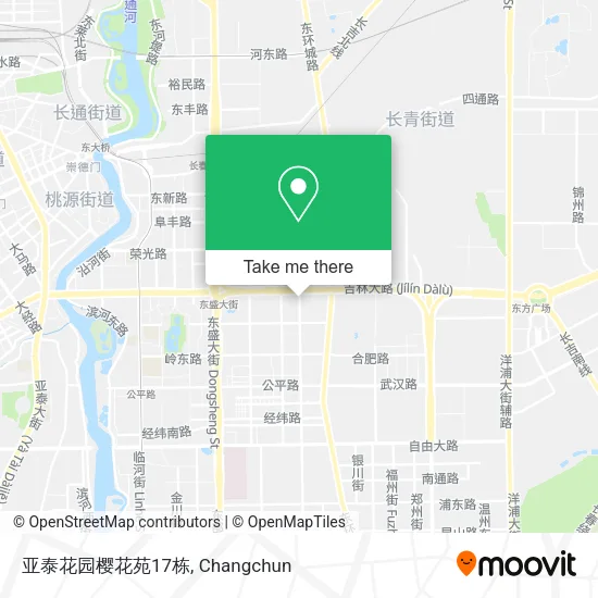 亚泰花园樱花苑17栋 map